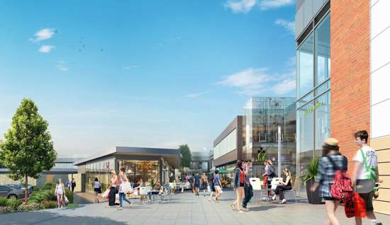 Extension of retail development  - Didcot, Oxfordshire