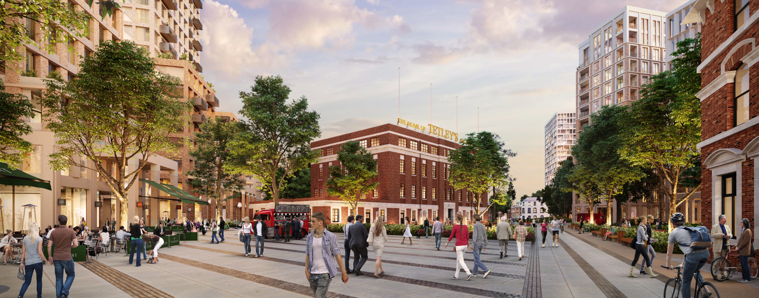 GL Hearn secures planning permission for the redevelopment of the former Tetley Brewery in Leeds